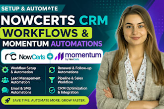 setup nowcerts crm workflows momentum automations nowcerts momentum automation