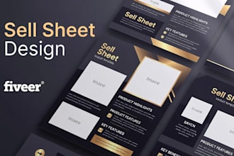 design german sell sheet, product catalog