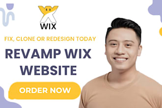 wix revamp wix website redesign wix site clone wix edit wix website redesign wix