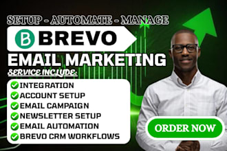 setup brevo email marketing automation and campaigns