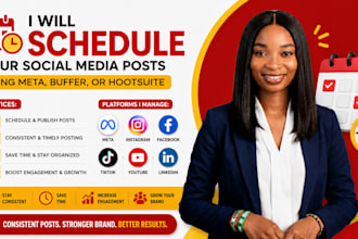 schedule posts on instagram, facebook and all social media