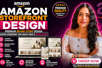 design amazon storefront, do amazon storefront design, premium amazon storefront