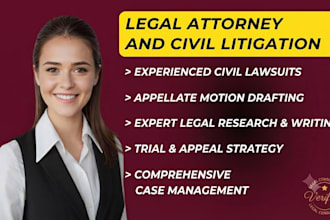 draft legal motions or amend your civil rights complaint as a us attorney