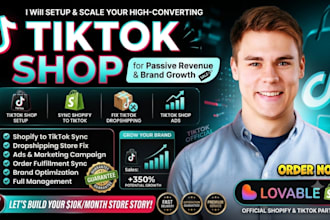 tiktok shop setup sync shopify to tiktok fix tiktok dropshipping tiktok shop ads