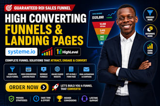 do gohighlevel webinar funnel landing page ghl website and workflow automation