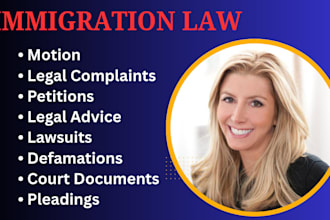 draft, review, and help you file a writ of mandamus for immigration delays