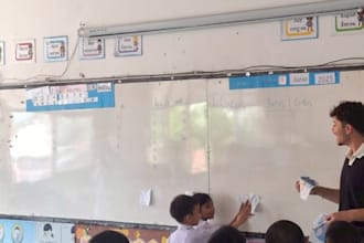 teach you english or help you practice