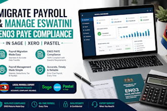 migrate payroll and manage eswatini en03 paye compliance in sage xero pastel
