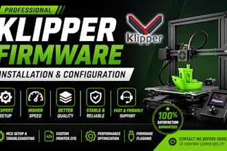 configure and optimize klipper firmware for your 3d printer