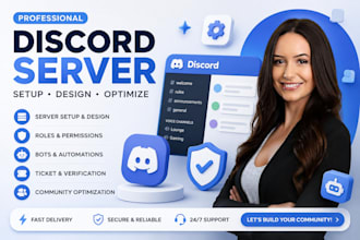 be your discord manager, moderator, or admin for any community