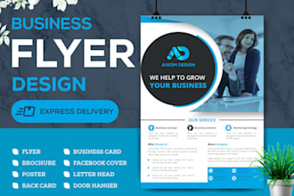 design professional business and event flyers, posters, and canva graphics