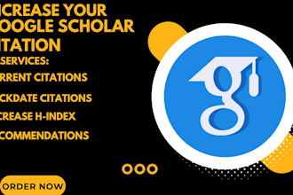 backdate google scholar citations, increase citations