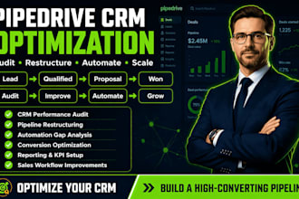 audit optimize and restructure your pipedrive crm for higher sales performance