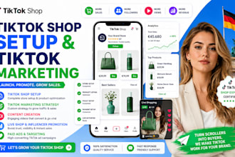 setup tiktok shop, fix tik tok shop, boost shopify marketing tiktok shop ads