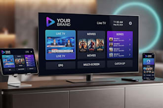 rebrand your iptv app with your logo and brand