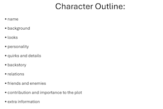 develop and enhance your character design and backstories