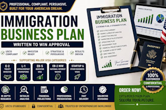 craft uscis immigration business plan for e2 l1 eb2 niw