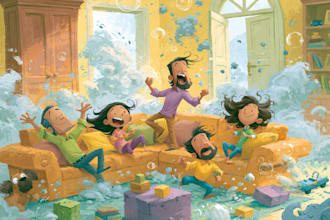illustrate children story book illustration, picture book