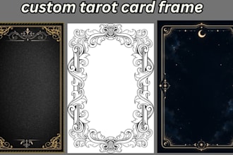 design trading cardgame card template playing card frame card border card mockup