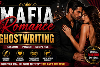 ghostwrite mafia romance with passion, power and suspense