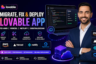 migrate fix deploy lovable app to aws vercel netlify digitalocean