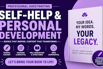 ghostwrite self help book motivational workbook ghostwrite personal development