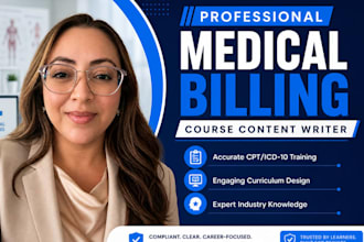 write engaging medical billing course content for healthcare education