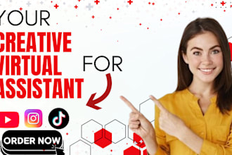 be your creative virtual assistant for your instagram, tiktok and youtube