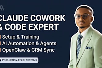 setup claude cowork, claude code ai agent and claude ai automation