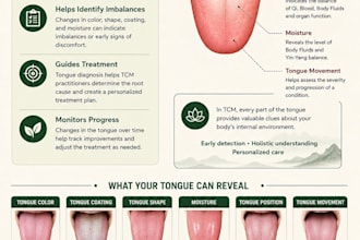 provide a personalized holistic wellness analysis with tcm tongue assessment