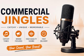 produce a custom commercial jingle for your business