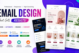 setup responsive hubspot activecampaign email design getresponse automation guru