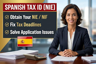 get your spanish nie and nif tax id in spain for tax purposes