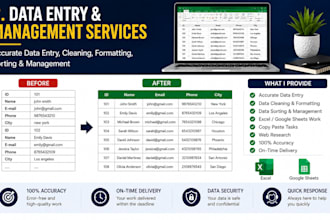 do typing and data entry
