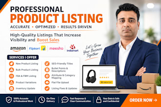 create amazon fba product listings and variations