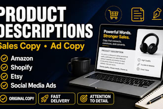 write ecommerce product descriptions that sell