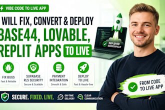 fix lovable ai base44 replit bugs deploy supabase rls ios android capacitor app