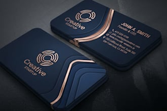 design luxury business card with qr code gold foil spot uv minimal unique card