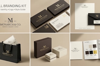 design full branding kit mesmerizing narrative brand identity minimalist logo