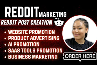 do reddit SEO post to promote website, ai or saas tools with backlink marketing