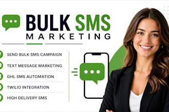 send bulk sms marketing campaign, text message, ghl SMS