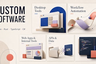 build a custom desktop utility or automation tool