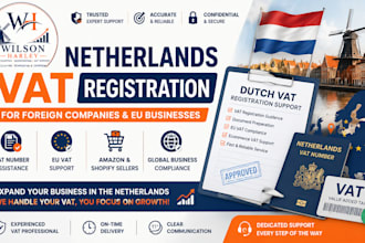 provide netherlands vat registration for foreign companies and eu businesses