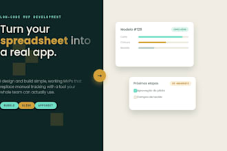 build your lowcode mvp app using bubble glide or appsheet