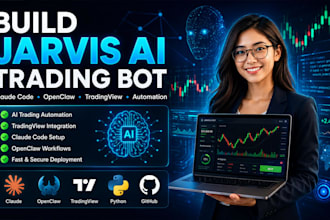 build jarvis ai trading bot openclaw tradingview claude code automation