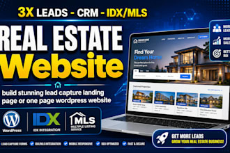 do lead capture realtor, agent real estate website, idx mls CRM integration