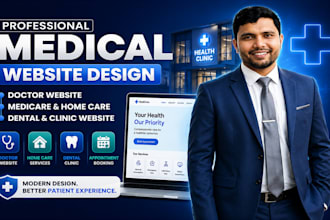 professional medical clinic healthcare website wordpress
