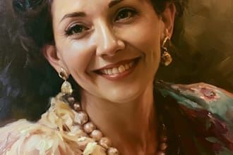 paint renaissance art oil painting portrait