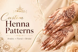 provide professional bridal henna for weddings and events