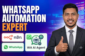 build whatsapp automation with n8n for ai customer service